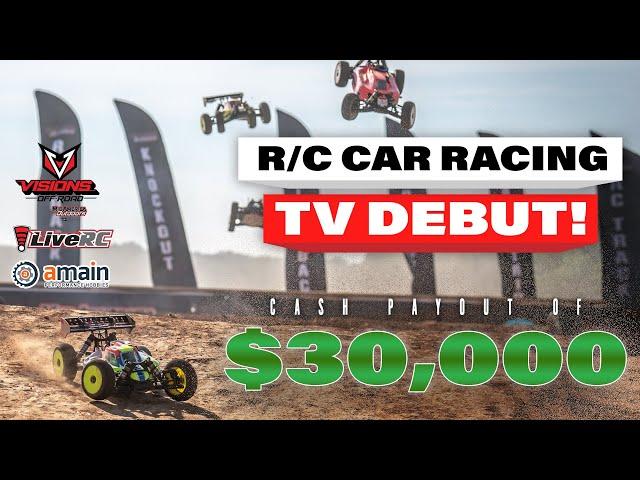 TV Debut for R/C Car Racing! $30,000 CASH