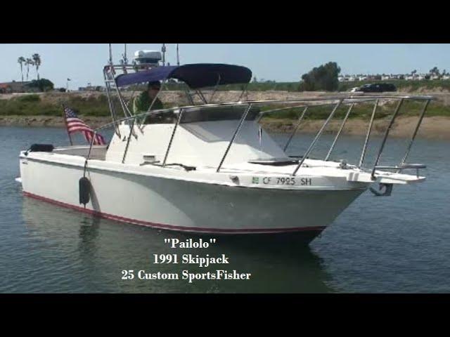 1991 Skipjack 25 Custom SportsFisher by South Mountain Yachts (949) 842-2344