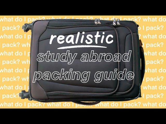 what to pack for study abroad?  realistic packing guide for exchange in seoul, south korea