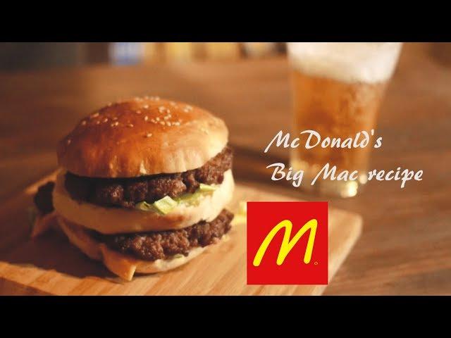 せっかちな日本人によるビッグマックの作り方 part1.(the reproductiom of Bic Mac part.1)