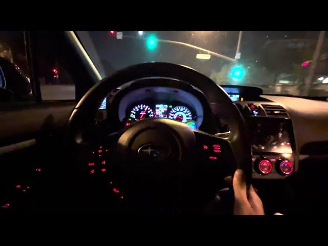 WRX STI EWG NIGHT DRIVE | 4enthusiasts