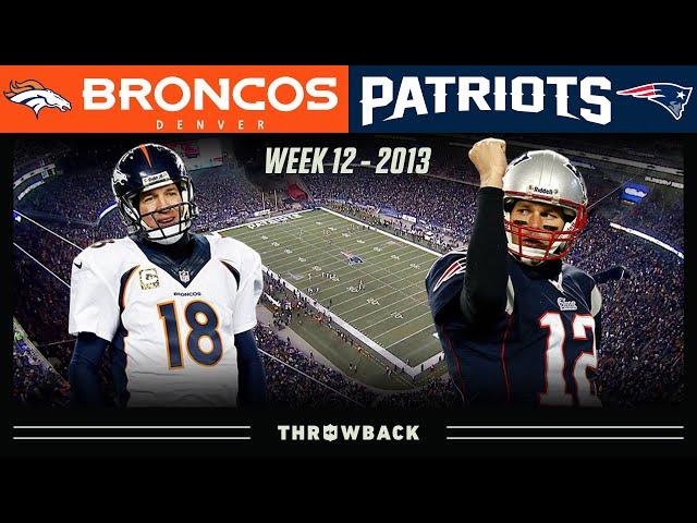 Brady's EPIC 24-Point Comeback vs Manning! (Broncos vs. Patriots Week 12, 2013)