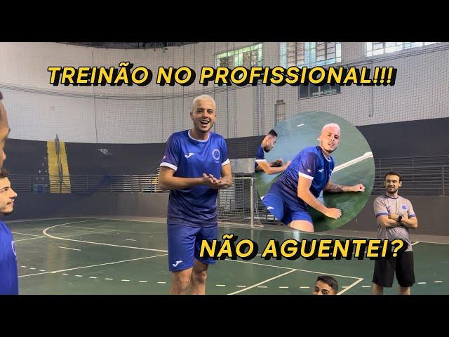 PASSEI MAL no treino de GOLEIRO PROFISSIONAL no CRUZEIRO?!