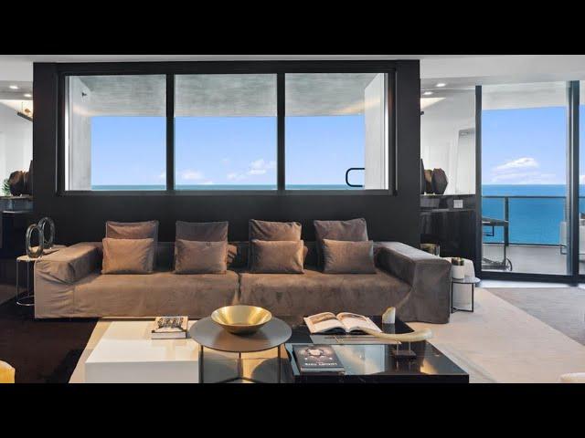 INSIDE the HOTTEST MIAMI CONDO with a CAR ELEVATOR | Porsche Design Tower | SERHANT. Tour