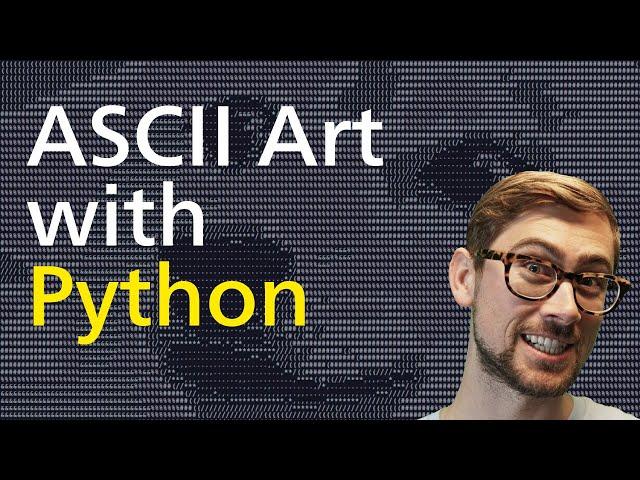 Turn any image into ASCII art! (Easy Python PIL Tutorial)