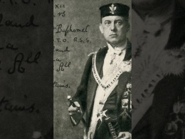 Who was Aleister Crowley and what is Thelema? #occult #esoteric  #history #magick