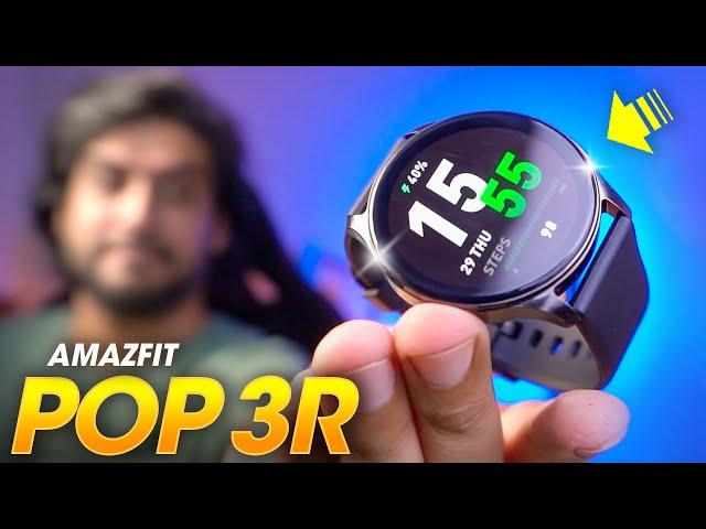 *WATCH BEFORE BUYING* Amazfit POP 3R Review ️ A Round AMOLED Calling Smartwatch