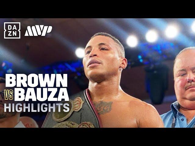 FIGHT HIGHLIGHTS | KEVIN HAYLER BROWN VS JOHN BAUZA