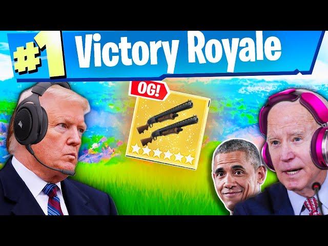 Presidents Play The New OG FORTNITE REALOD UPDATE