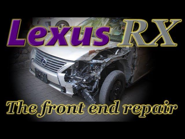 Lexus RX. Body repair. Ремонт кузова.