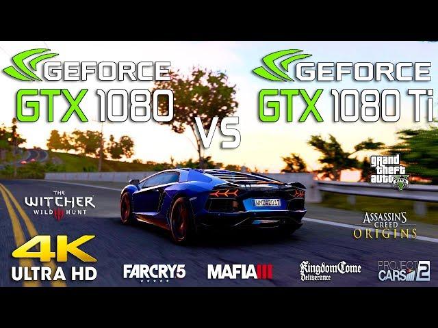 GTX 1080 Ti vs GTX 1080 Test in 7 Games l 4K l