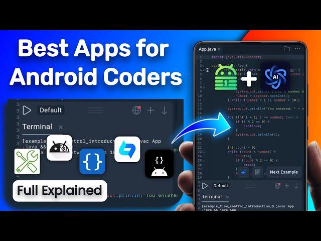 Powerful Android Coding Apps for beginners Hindi | Akash Kailashiya | Software Technology