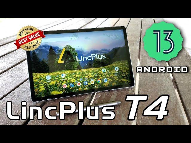 LincPlus T4 Android 13 Tablet - Performance Stylus Tablet