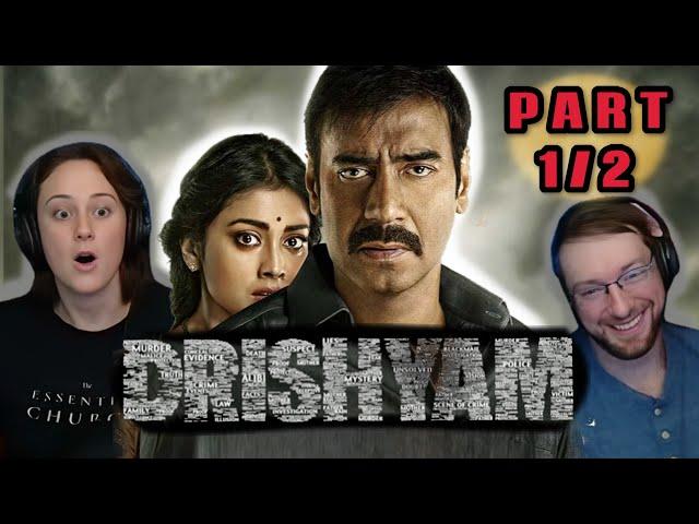 Foreigners REACT to DRISHYAM | Part 1/2 | Ajay Devgn | Shriya Saran