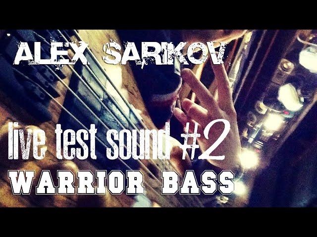 Warrior Signature Bass / Sound Сheck