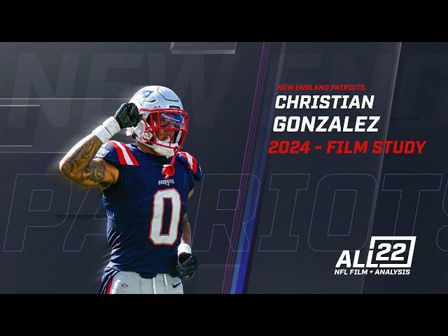 CHRISTIAN GONZALEZ IS ELEVATING THE PATRIOTS DEFENSE - 2024 FILM STUDY #patriots #newenglandpatriots