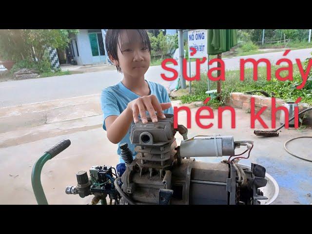 sửa máy nén khí không đề được  không chạy nguyên nhân