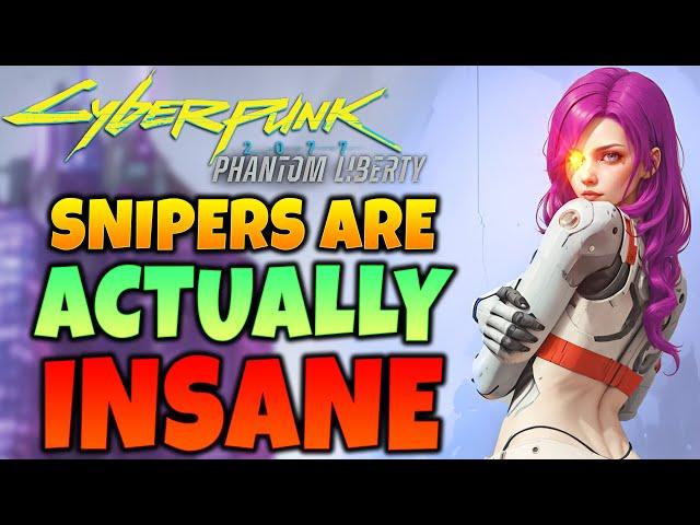 Completely Busted Cyberpunk 2077 2.0 Sniper Build