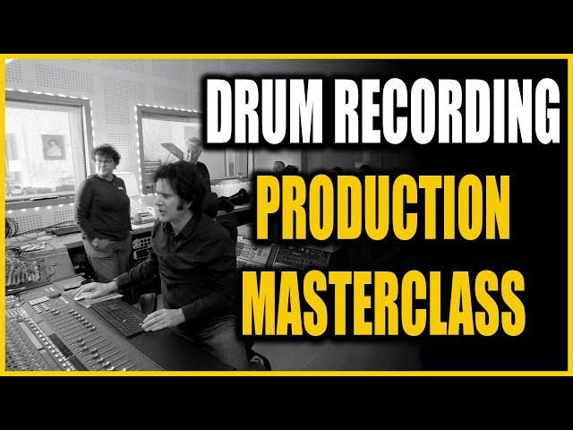 Recording Dry Drums - Production Masterclass at Limusic