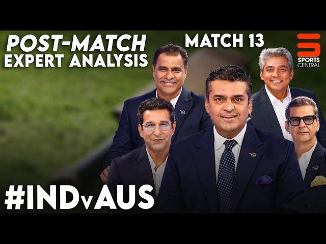 India vs Australia | (Post-Match Show) Expert Analysis | THE DP WORLD DRESSING ROOM | Match13 | ZA1K