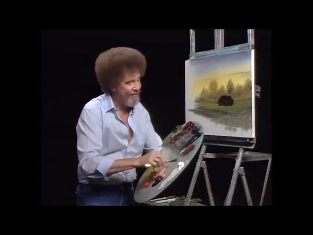 Bob Ross Painting, Knife Only, Cabins and Barns (ASMR) (Volume 2)