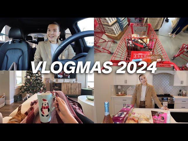 VLOGMAS | Trader Joe's Grocery Haul, Car Vlog + Run Errands with Me!