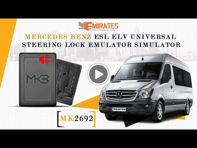 MK3 Mercedes ESL Universal Emulator For Vito 639 (Plug & Play)