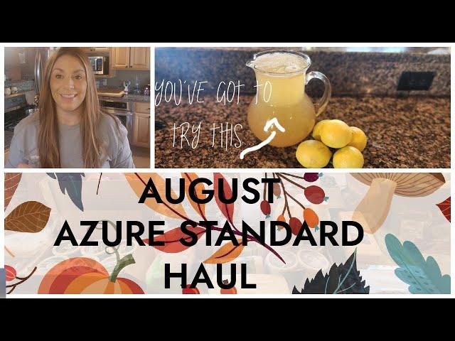 AZURE STANDARD HAUL | NEW PRODUCT REVIEW | THE BEST HOMEMADE LEMONADE | PLUS, A SECRET WITH CITRUS