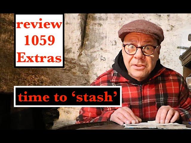 ralfy review 1059 Extras -  Building your 'experienced' STASH.