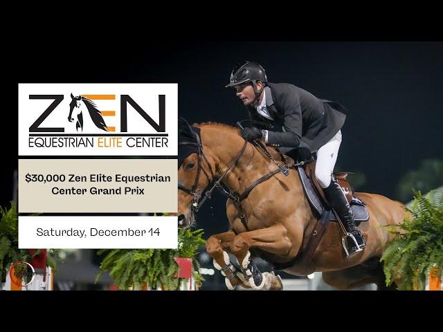 Watch the $30,000 Zen Elite Equestrian Center Grand Prix