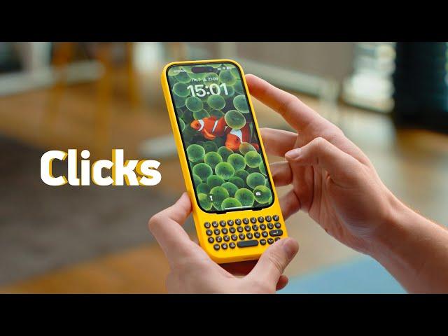 Clicks — Qwerty-клавиатура в стиле BlackBerry для iPhone