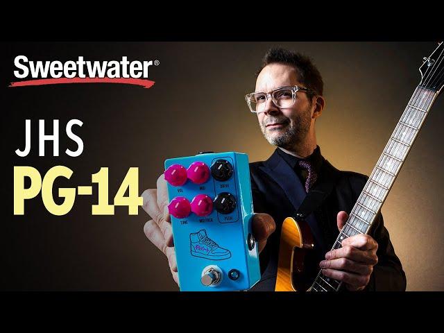 JHS PG-14 Paul Gilbert Signature Distortion Pedal Demo with Paul Gilbert and Josh Scott