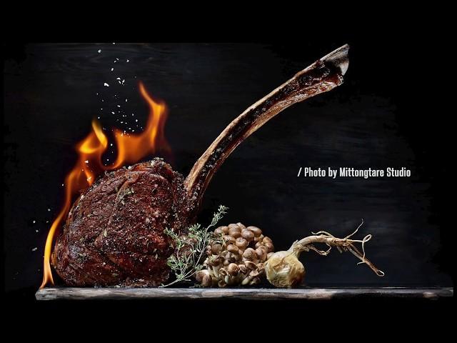 DID WE SET A STEAK on FIRE? / Mittongtare Food Photography with Hasselblad Camera & Broncolor Light