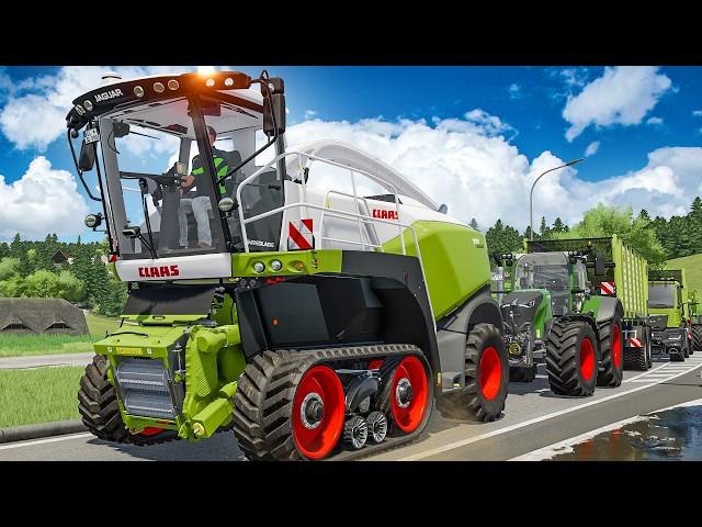 Häcksel-Start mit dem CLAAS JAGUAR 990 Terra Trac: Grünroggen-Ernte! | FARMING SIMULATOR 22 1/3