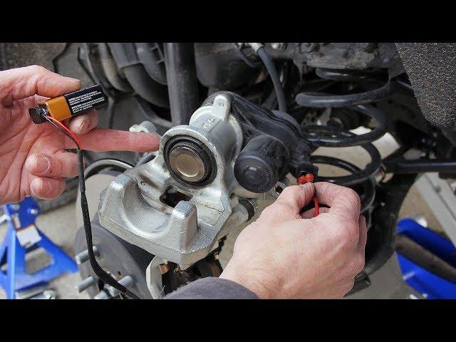 Toyota RAV4 (2019-2024): How To Service Rear Brakes? Electrical Parking Brake Actuator Release.