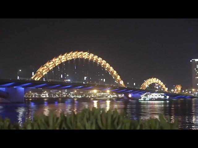 Danang by night-Aodai Ridertour