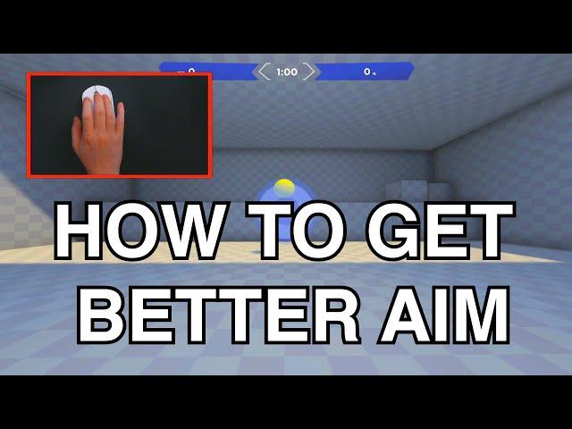 how to get better aim on mouse and keyboard (mouse control with high & low sens movement)