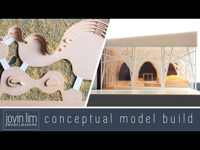 Conceptual Model Build - Laser Cutting + CNC Routing | Architectural Modelmaking