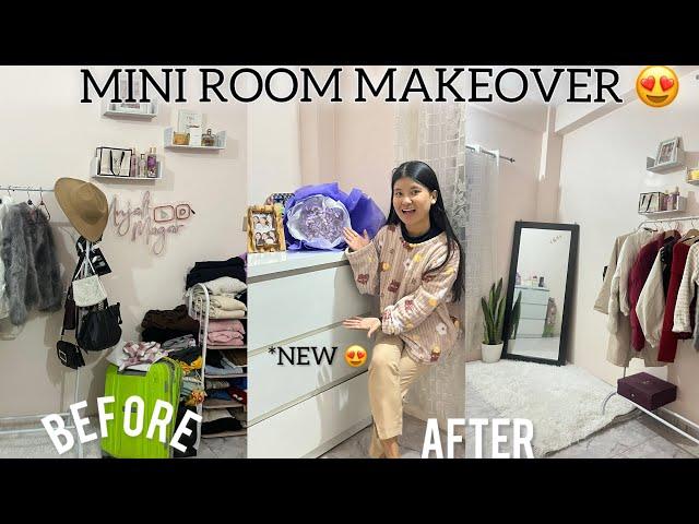 MINI ROOM MAKEOVER  *New Furniture* || A day in my life  || Anjali Magar