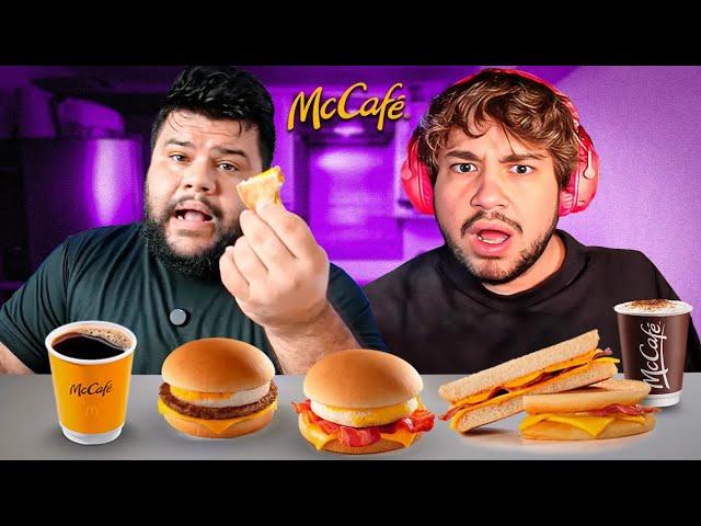 Comprei o Cardápio inteiro do MC Café! - React Thiago Quatroque