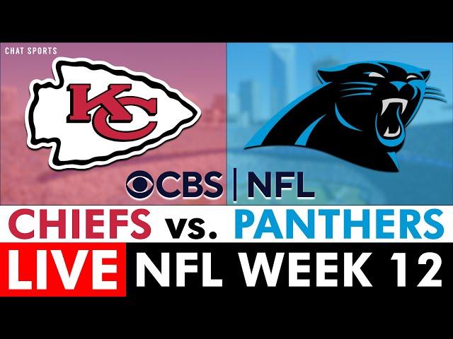 Chiefs vs. Panthers Live Streaming Scoreboard, Play-By-Play, Highlights & Stats | NFL Week 12 On CBS