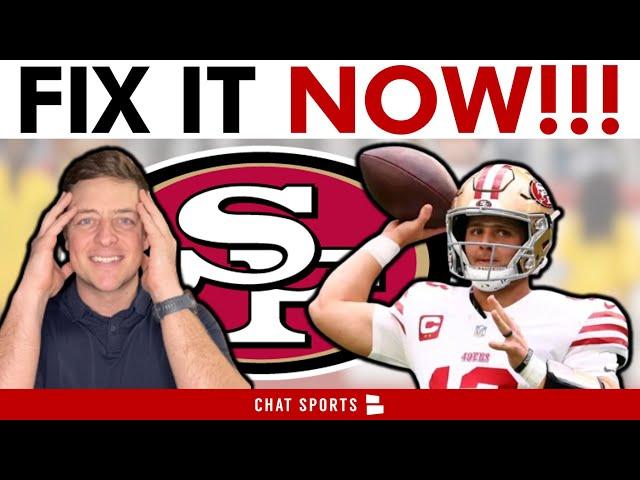 Brock Purdy & Kyle Shanahan MUST FIX THIS ASAP! San Francisco 49ers News & Rumors