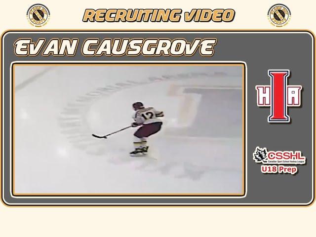 Evan Causgrove - CSSHL U18 Prep - International Hockey Academy | Recruiting Video | Stand Out Sports