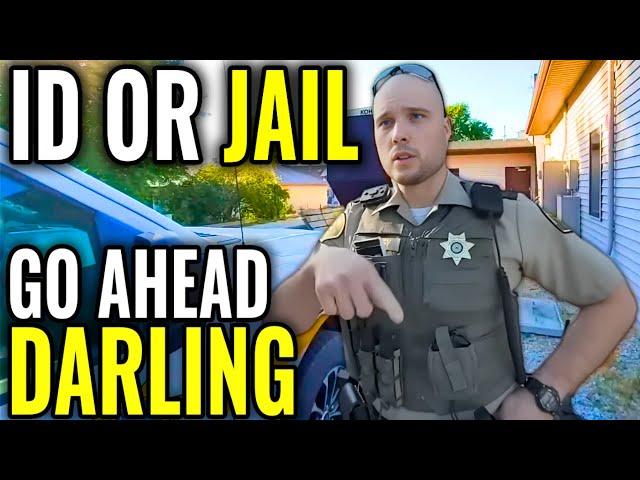 Dumb Cops Get Owned By Grandma! Refuse To Give ID And Obey Unlawful Orders - First Amendment Audit