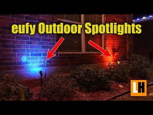 Eufy Outdoor Spotlights - Festive, Holiday, Security Lighting for your Home