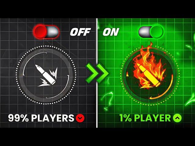 3 Important Fire Button Drag Settings You Must TURN ON ️ || Free Fire Max