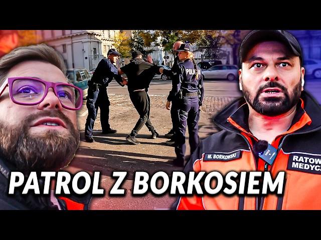 24H Z RATOWNIKIEM MEDYCZNYM. Patrolujemy Warszawę z Borkosiem | DO ROBOTY