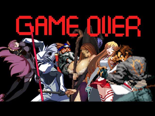 RCU II Season Finale Gameover Animation (Mai, Litchi, Asuna, Ignis, Scathach, Sorceress, Petra)