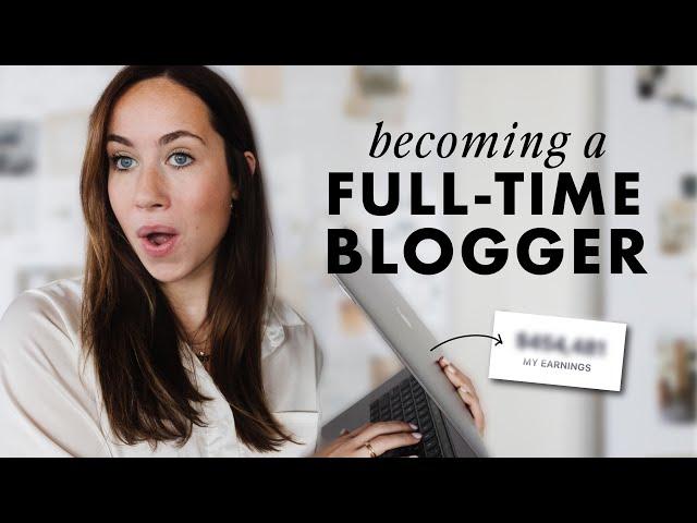 Becoming A Full Time Blogger | When To Take The Leap | By Sophia Lee Blogging