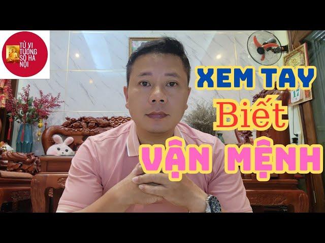 Xem tướng tay biết vận mệnh cuộc đời | Tử vi tướng số Hà Nội